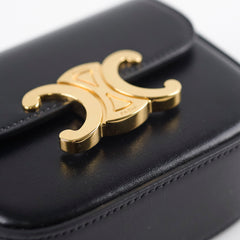 Celine Triomphe Mini Claude Black