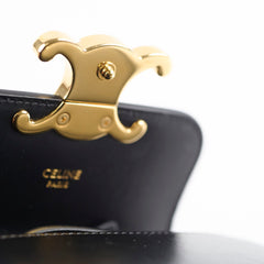 Celine Triomphe Mini Claude Black