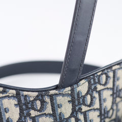Christian Dior Oblique Saddle Bag Navy