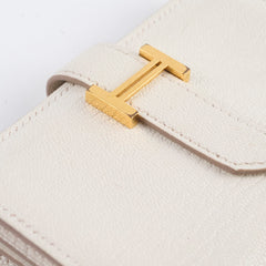Hermes Bearn Mini Wallet Beton U Stamp