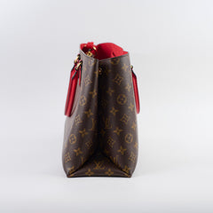 Louis Vuitton Flower Tote Monogram Red