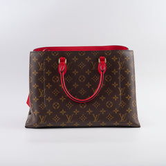 Louis Vuitton Flower Tote Monogram Red
