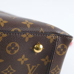 Louis Vuitton Flower Tote Monogram Red