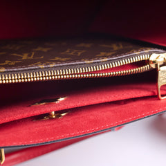 Louis Vuitton Flower Tote Monogram Red