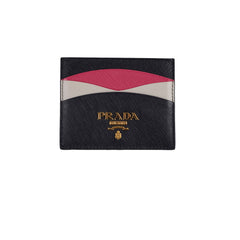 Prada Saffiano Tricolour Cardholder