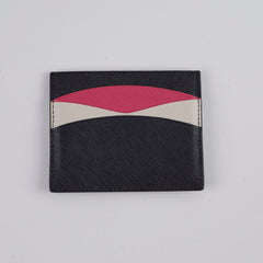 Prada Saffiano Tricolour Cardholder
