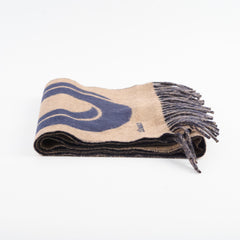 Hermes Reversible Maillons TGM Cashmere Muffler Scarf