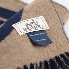 Hermes Reversible Maillons TGM Cashmere Muffler Scarf