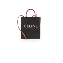 Celine Cabas Large Tote Brown