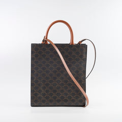 Celine Cabas Large Tote Brown