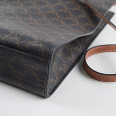 Celine Cabas Large Tote Brown