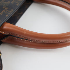 Celine Cabas Large Tote Brown