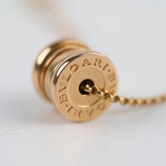Bulgari Mini B/Zero1 Necklace Pink Gold