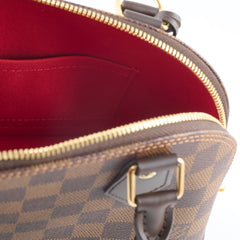 Louis Vuitton Alma BB Damier Ebene Microchip