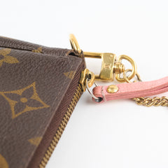 Louis Vuitton Mini Pochette Concierge and Lady Painting  Monogram
