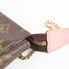 Louis Vuitton Mini Pochette Concierge and Lady Painting  Monogram