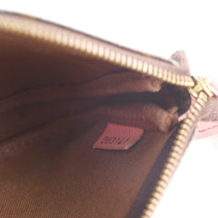 Louis Vuitton Mini Pochette Concierge and Lady Painting  Monogram