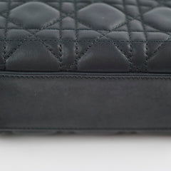 Christian Dior Mini Lambskin Lady Dior Black