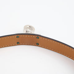 Hermes Kelly Double Tour Bracelet Size S/T2 Blue