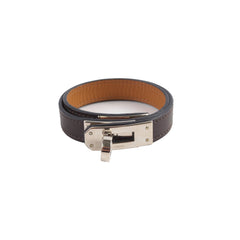 Hermes Kelly Double Tour Bracelet Brown Size S/T2