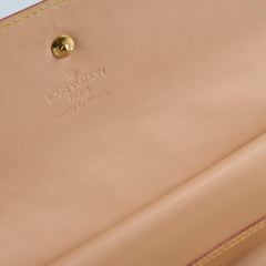 Louis Vuitton Multicolor Fold Long Wallet White