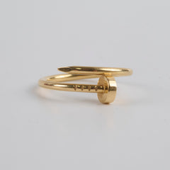 Cartier Small Juste Un Clou JUC Ring Yellow Gold Size 54