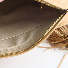Chanel Vintage 1991-1994 Camera Bag Beige Caviar