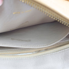 Chanel Vintage 1991-1994 Camera Bag Beige Caviar