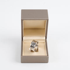 Bulgari B.Zero1 Ring 4 Bands Size 65 White Gold