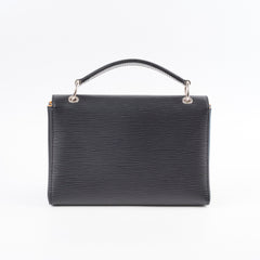 Louis Vuitton Pochette Grenelle Top Handle Epi Black