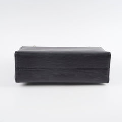 Louis Vuitton Pochette Grenelle Top Handle Epi Black