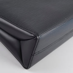 Louis Vuitton Pochette Grenelle Top Handle Epi Black