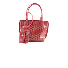Goyard Mini Anjou Tote Red