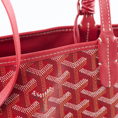 Goyard Mini Anjou Tote Red