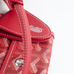 Goyard Mini Anjou Tote Red