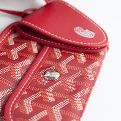 Goyard Mini Anjou Tote Red