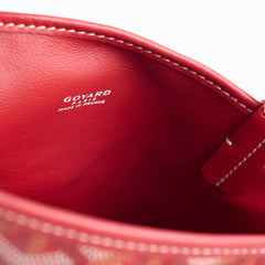 Goyard Mini Anjou Tote Red