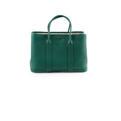 Hermes Garden Party 30 Malachite X Stamp 2016
