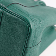 Hermes Garden Party 30 Malachite X Stamp 2016