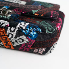 Chanel Mini Rectangular Sequin Cambon COCO Microchipped