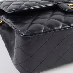 Chanel Double Flap Jumbo Black Lambskin GHW