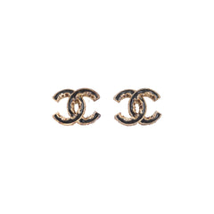 Chanel CC Earrings Black Costume Jellewery