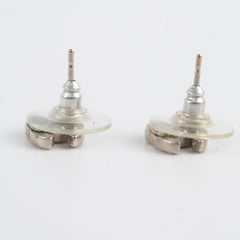 Chanel Crystal CC Earrings Costume Jewellery