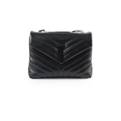 Saint Laurent Lou Lou Medium Shoulder Bag Black