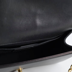 Chanel Tweed Chevron Boy Old Medium Black/ White