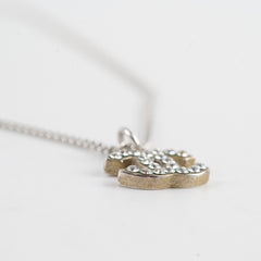 Chanel CC Logo Crystal Necklace