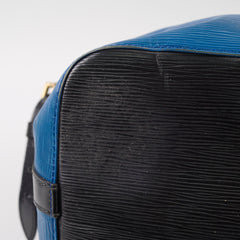 Louis Vuitton Noe Bucket Blue Epi