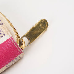 Louis Vuitton Long Wallet Damier Azur 2017 Christmas Animation