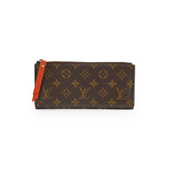 Louis Vuitton Adele Wallet Monogram Orange