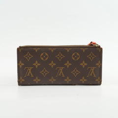 Louis Vuitton Adele Wallet Monogram Orange
